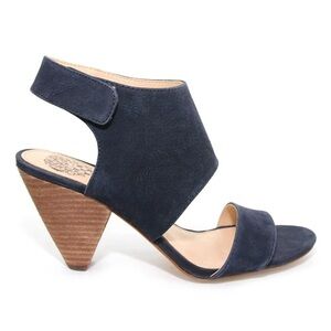 Vince Camuto Blue suede Evisa Heeled sandals